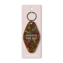 Manifest That Shit Retro Keyring