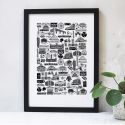 Martha Mitchell Manchester A3 Print