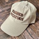 Silver Spider Dad Cap - Mashed Potatoes