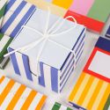 Blue Stripes Memo Block