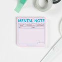 Mental Note (Pink) Sticky Note