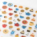 Midori Sticker Sheet 2683 Café