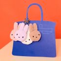 Bon Ton Toys x Miffy Head Keyring - Pink
