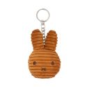Bon Ton Toys x Miffy Head Corduroy Keyring - Cinnamon
