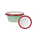 Green Enamel Christmas Mini Dip Dish