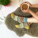 Moomin Fair Isle Socks
