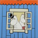 Moomin House Ceramic Coasters Set of 4