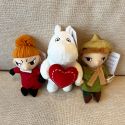 Moomin Standing with Heart Soft Toy