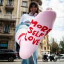 Eat My Socks More Self Love Hearts Socks