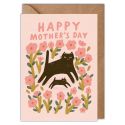 Black Cats Mother's Day Card