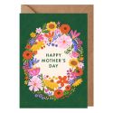 Floral Wreath Mother's Day Card
