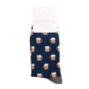 Mr Sparrow Beer Socks Navy