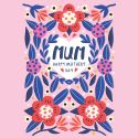 Mum Heart Floral Mother's Day Card