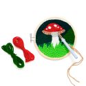 Kikkerland Punch Needle Kit - Mushroom