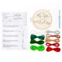 Kikkerland Punch Needle Kit - Mushroom