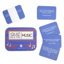 Music Trivia Quiz in a Tin