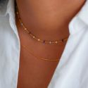 ENAMEL Copenhagen Lola Necklace - Marine