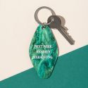 Next Week Has Been Exhausting Retro Keyring