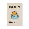 Noodoll Ricespud Mug Pin