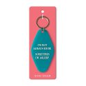Sometimes I'm Asleep Retro Keyring