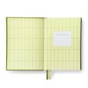 Ohh Deer Olive Green Fabric Daily Planner - B6
