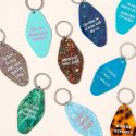 Manifest That Shit Retro Keyring