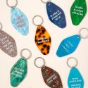 Howdy Bitches Retro Keyring