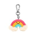 Ohh Deer Silly Bean Keyring - Rainbow