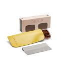 OKKIA Alessia Sunglasses - Pink Light Havana (Brown Lens)