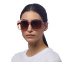 OKKIA Alessia Sunglasses - Pink Light Havana (Brown Lens)