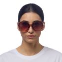 OKKIA Anna Sunglasses - Transparent Brown