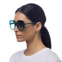 OKKIA Anna Sunglasses - Transparent Green