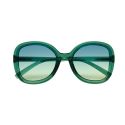 OKKIA Anna Sunglasses - Transparent Green
