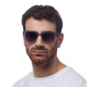 OKKIA Giovanni Sunglasses - Transparent Grey