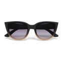 OKKIA Silvia Sunglasses - Black Pink (Shaded Rose)