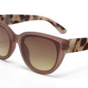 OKKIA Silvia Sunglasses - Pink Light Havana (Brown Lens)
