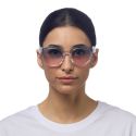 OKKIA Silvia Sunglasses - Transparent Clear