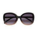 OKKIA Anna Sunglasses - Black Pink (Shaded Rose)