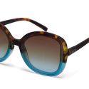 OKKIA Anna Sunglasses - Bright Blue Havana