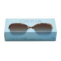 OKKIA Anna Sunglasses - Bright Blue Havana