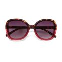 OKKIA Anna Sunglasses - Bright Pink Havana