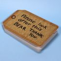 Half Moon Bay Paddington Bear Tag Shaped Mini Notebook