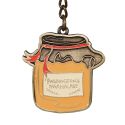 Half Moon Bay Paddington Bear Marmalade Metal keyring