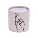 Paddywax Impressions 'Fingers Crossed' Scented Candle  - Wisteria & Willow