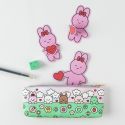 Paper Poetry Chingu Pink Bunny Sticky Notes