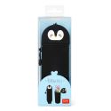 Legami Silicone Zip Pencil Case - Penguin