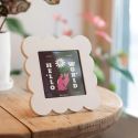 Helio Ferretti Petal Photo Frame 10x10cm - White