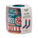 Pizza Socks in a Can