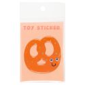 Greeting Life Puffy Toy Sticker - Pretzel