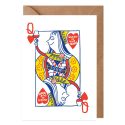 Queen of Our Hearts Mother's Day Card